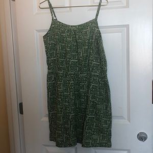 Joe Fresh Strapy Green dress